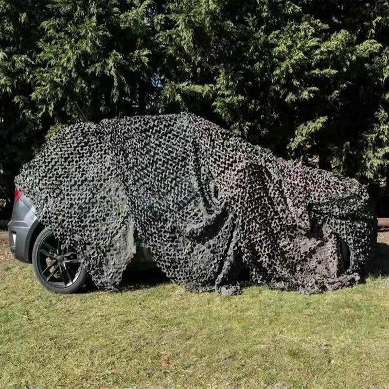 厂家直销双面棕色防航拍伪装网 夏季遮阳网