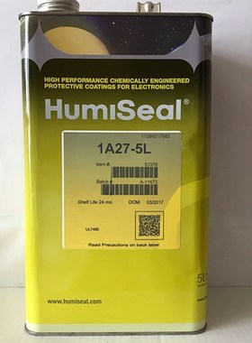 美国Humiseal 1A27 humiseal绝缘防潮三防漆含荧光粉透明