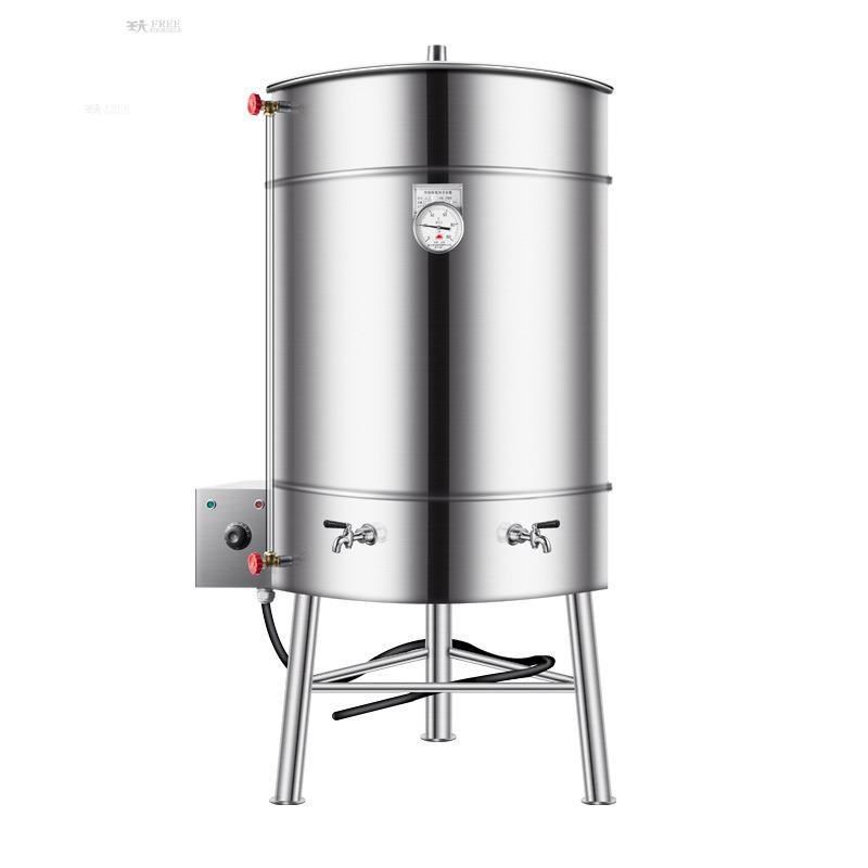 商用蒸汽盘管开水桶超大容量工业盘管烧水炉汽开水器单层双层保温