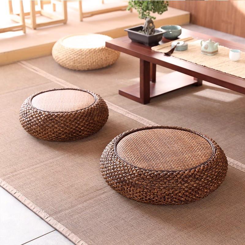 采购产品蒲团坐垫,榻榻米,藤地垫,家居坐垫,茶室冥想坐垫,圆