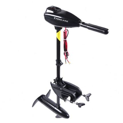 供应12v24v电动船外机推进器HX-36LBS船用推进器电动马达挂桨机