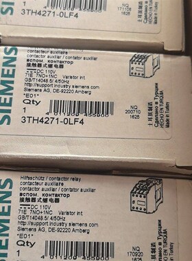 3TH4271-0LF4接触器式继电器 DC1