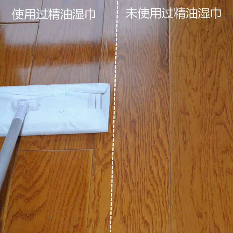 梦佳居免洗拖把干湿两用静电除尘纸 静电除尘拖把 吸附毛发力强
