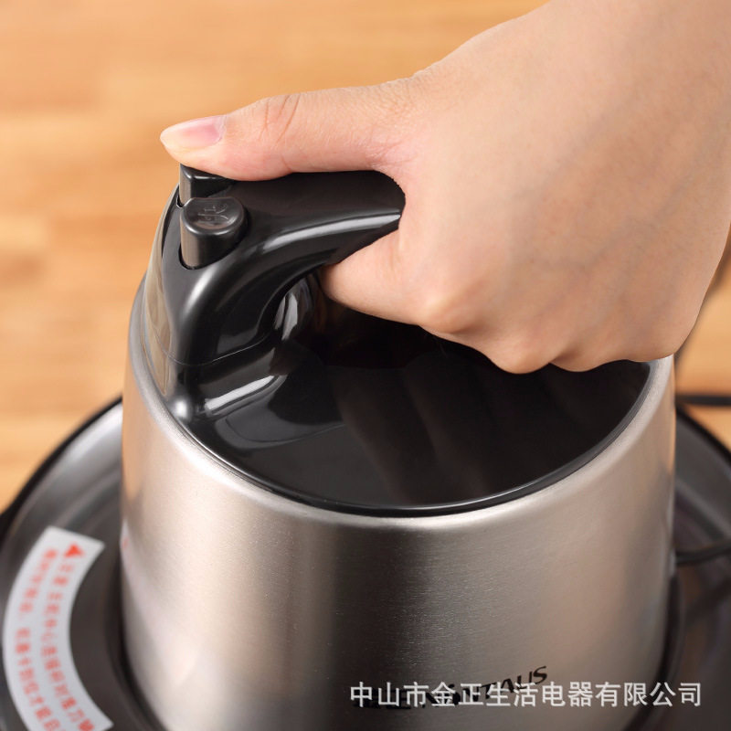 电动商用绞肉机嚼碎肉末搅碎粉碎剁打饺内挍搞伴搞家用小型全自动