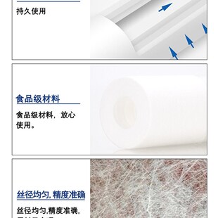 正品带防伪 爱惠浦EF-900P H104 PP棉滤芯10寸通用过滤棉pp棉滤芯
