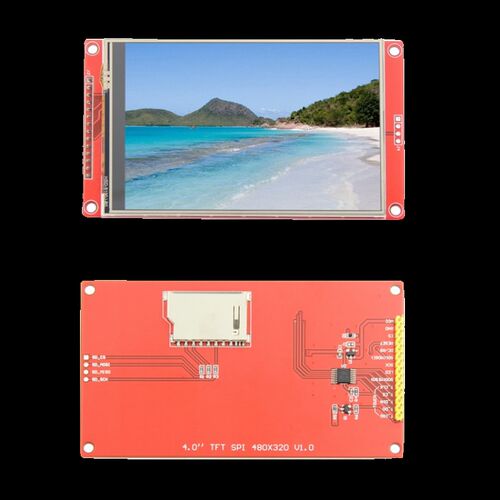 全新4.0寸SPI串口液晶屏触摸屏模块 480*320 TFT显示模块ST7796S