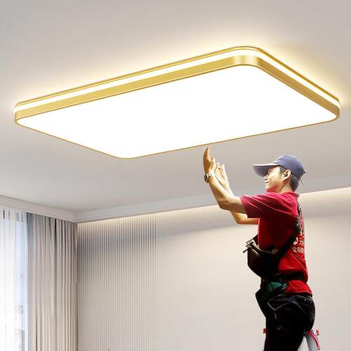 客厅主灯现代简约大气轻奢全光谱护眼吸顶灯LED灯具全屋套餐组合