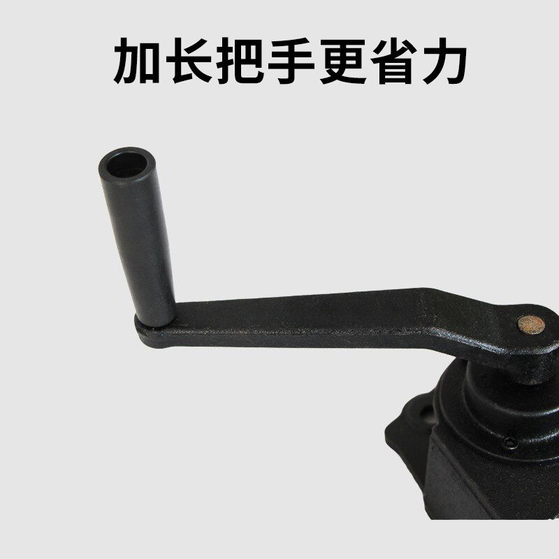 养殖场卷帘机羊舍牛棚手动升降自锁卷帘器铸铁大棚卷膜器送压膜卡