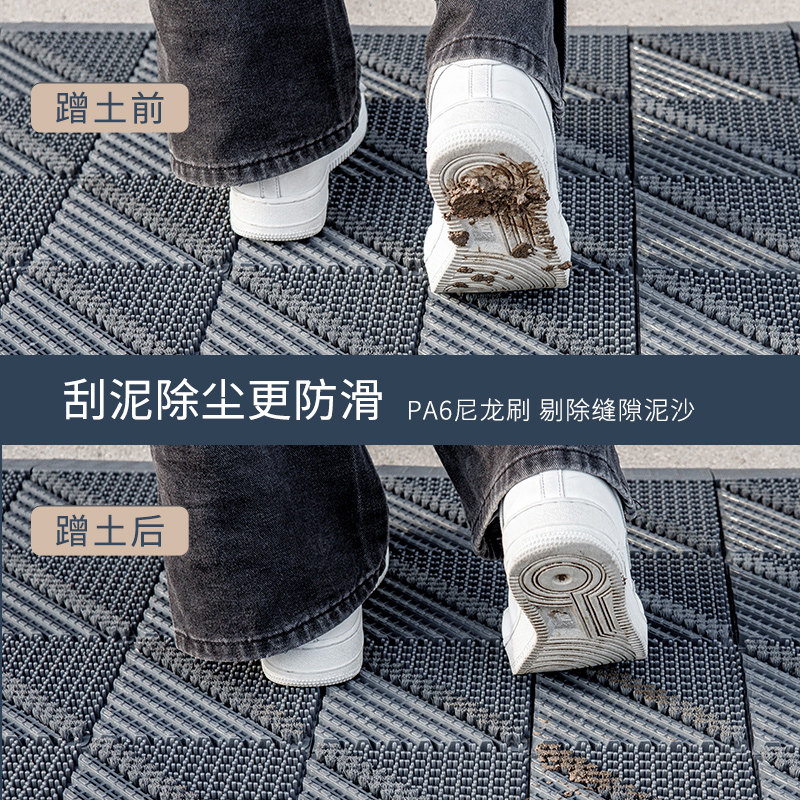 公司室外门口地垫进门入户门垫防滑脚垫蹭土户外迎宾地毯防水防晒