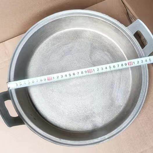 平底锅纯手工铸铝不粘锅煎锅煎饼果子煎蛋牛排燃气灶家用商用烙饼