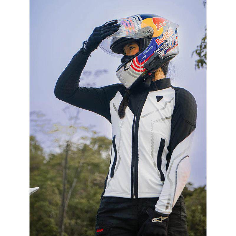 杜汉驭风摩托车骑行护甲衣男女透气速干机车骑行服防摔CE护具四季