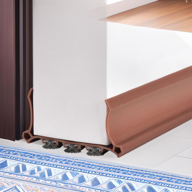 门底门缝门挡密封条毛条加厚隔音防水防蚊虫耐高温防风门缝保暖条