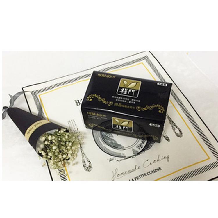 程门原生木浆520张无香餐巾 4层加厚抽纸8包家庭装外贸生活用纸