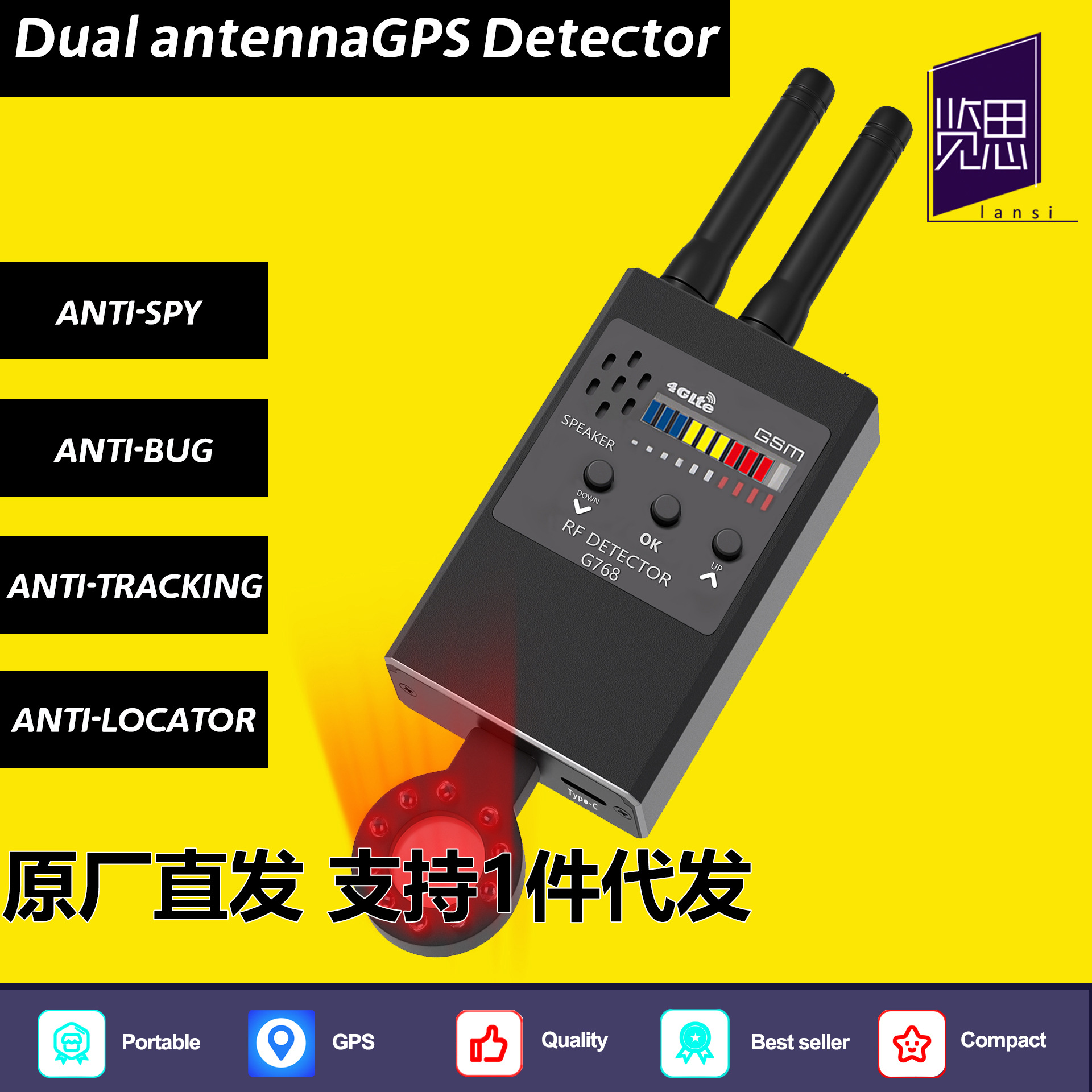 Hotel Anti-Sneak Camera Detector Wireless Signal Detector