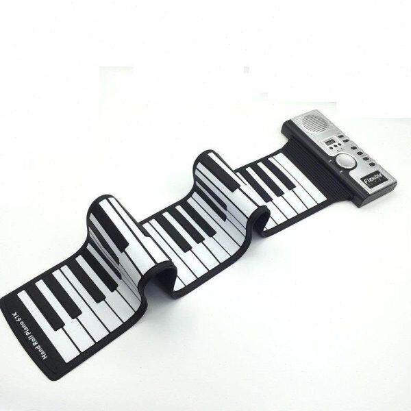 折叠61键便携式手卷钢琴便捷式钢琴多功能手卷电子钢琴初学者练习