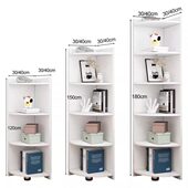 落地拐角柜落角角柜三角柜墙转角柜卧室边柜墙角客厅置物架收纳柜