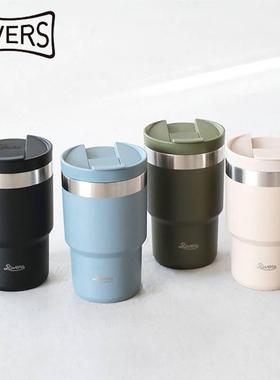 RIVERS Shade双层不锈钢咖啡杯 保温保冷随行水杯车载户外300ml