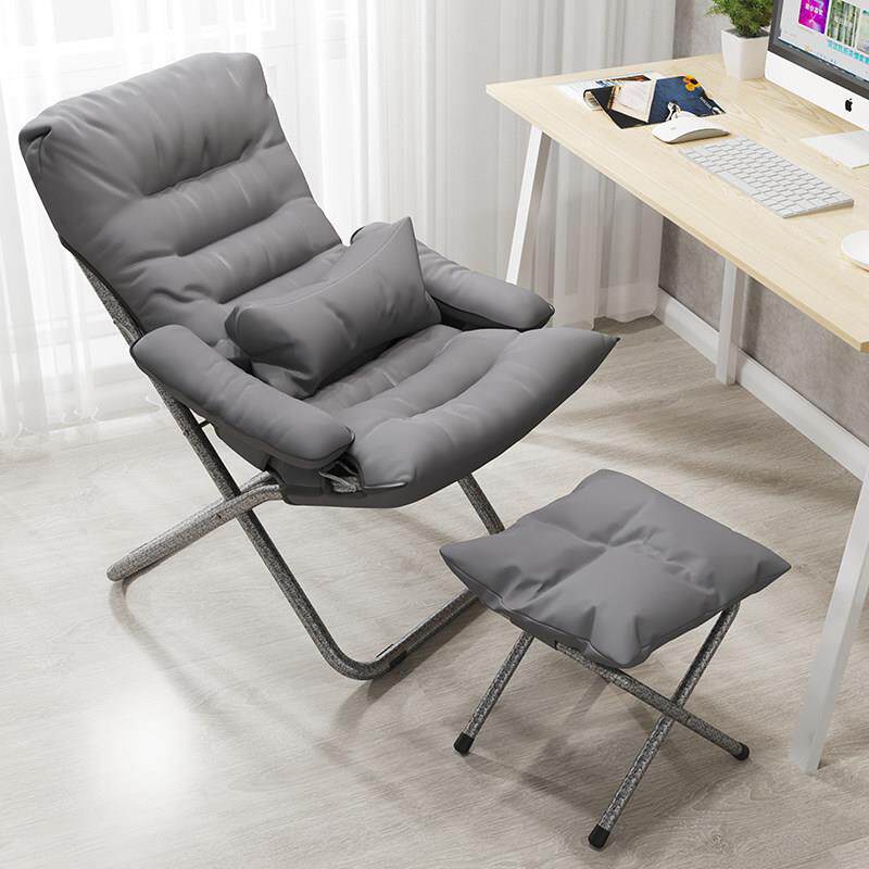 懒人沙发寝室靠背单人小椅子宿舍大学生阳台休闲 家用卧室折叠躺