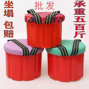 直销拔草扒玉米塑料大棚墩挖蒜采摘懒人凳农活小板凳农用带绳凳子