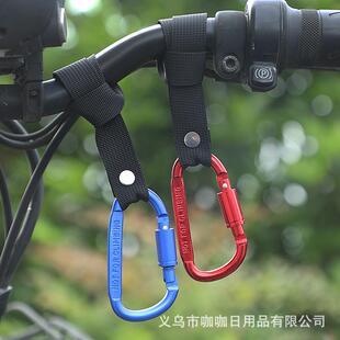 跨境电动车汽车挂钩摩托车婴儿车通用前置多功能免打孔外卖挂钩