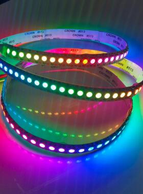 灯带厂家的幻彩灯条 S型跑马灯ws2812流星LED灯条幻彩灯带