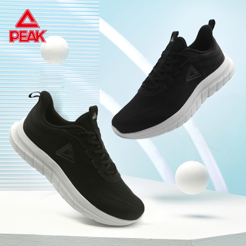 匹克秋款跑鞋软底减震回弹