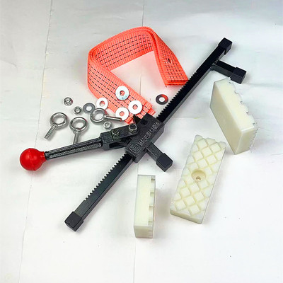 汽车凹陷修复工具链式拉排放大型凹坑维修配件拉拔器长条拉排垫片