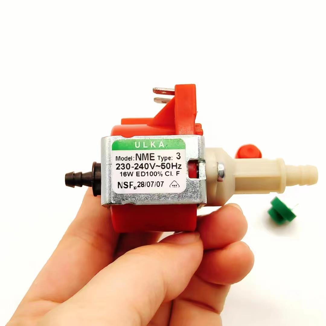 原装进口 意大利 ULKA NME 3 电磁泵 AC220V 16W 蒸汽清洁机水泵