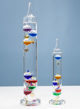 2025伽利略彩 彩球学生物理学温度计客厅装饰卧室酒柜办公室摆件