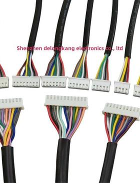 线束定制XH2.54端子连接线2芯-20PTJC3插头线束 UL2464护套线加工