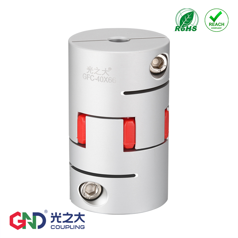 GFC梅花联轴器大扭矩电机数控滚珠丝杆连轴器高精度缓冲胶垫CPJC