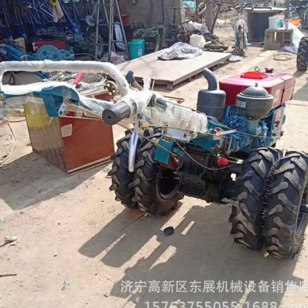 缸柴油手扶拖拉机 秸秆灭茬机 耕地机配手扶拖拉机
