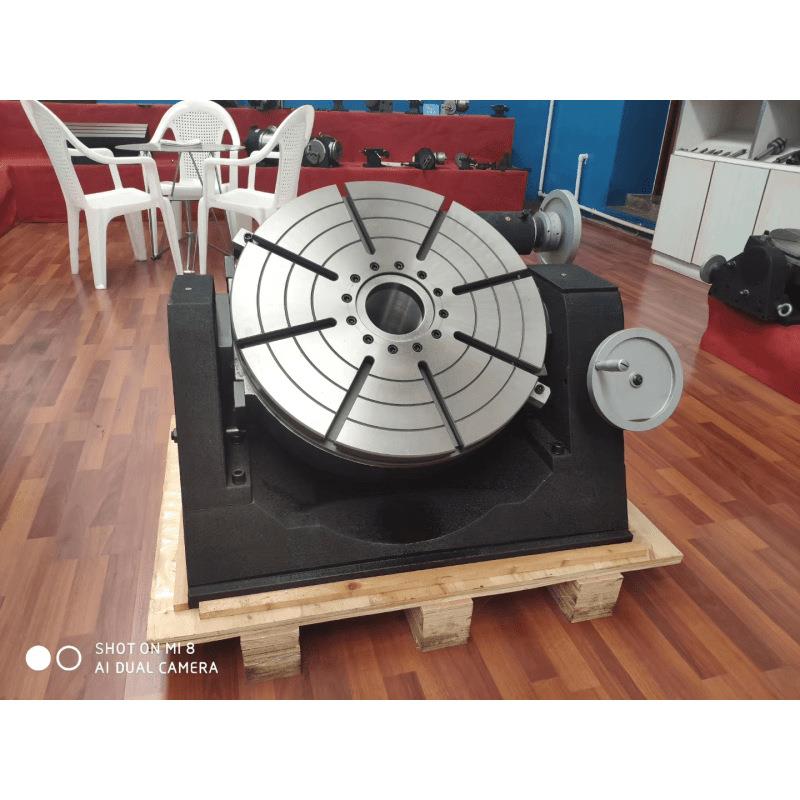 TSK630可倾斜万能分度盘大型回转工作台可调角度旋转分度头