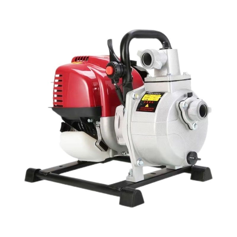 进口四行程汽油抽水机水泵汽油抽水泵灌溉农用四S行程扬程小型浇