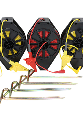 接地电阻测试仪接地摇表测试线F1621D 4105A通用接地桩接地棒50m