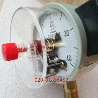 磁助式电接点压力表YXC100 - 40MPa 30VA YXC-100