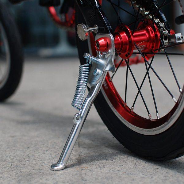 包邮412折叠车自行车专用超轻铝合金脚撑14寸16寸自行车K3脚撑