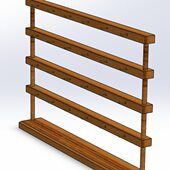 8X饰品耳饰黑胡桃木4拍摄道具 卡片层个款 展示架24陈列8挂钩全新