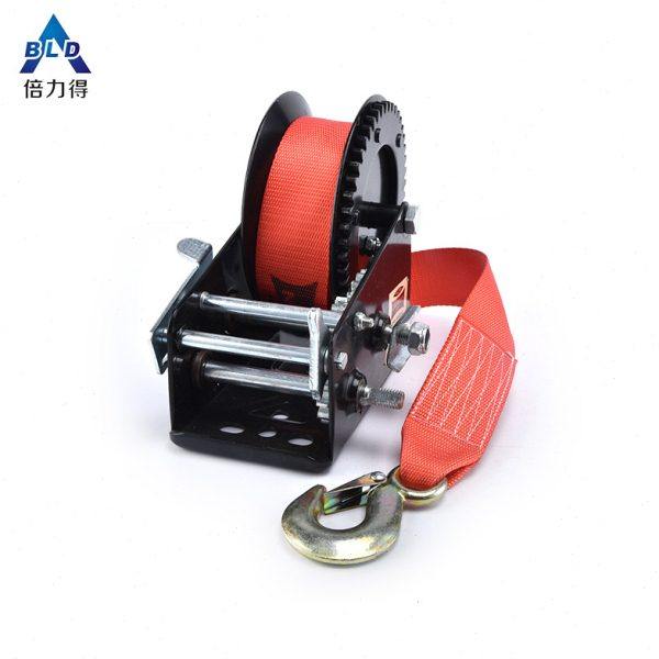 手动绞盘 提升机绞盘  黑色喷塑底壳 2500磅(lbs) 配织带游艇绞盘,搬运/仓储/物流设备,绞盘,淘宝优惠券,粉丝福利购,淘宝优惠卷