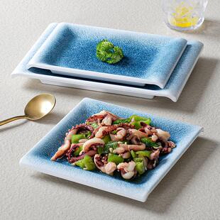 五毫密胺餐具仿瓷餐盘平盘塑料长方形菜盘商用酒店饭店炒菜凉菜盘