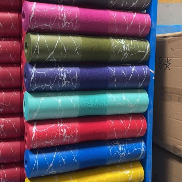 杠铃软包大理石纹杠铃护肩垫臀推垫臀冲垫杠铃包护垫