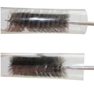 实验室科研管式 炉石英管刷刚玉管管刷试管刷烧杯量筒刷不锈钢镀