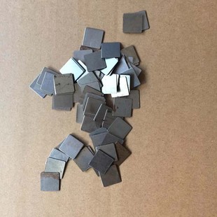 正方形薄铁板无孔方管堵板 长方形铁板无孔堵片玻璃吸板固定安装