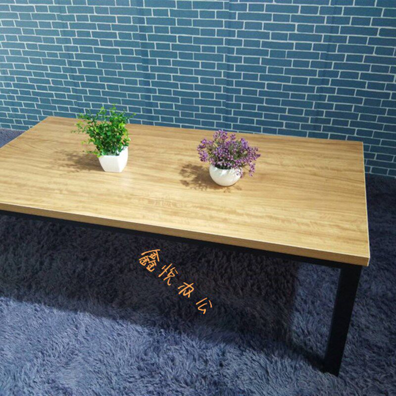 办公室会客铁艺1.2米茶几简约现代办公茶几功夫茶几茶桌角几定制