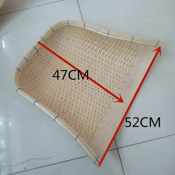 厂促手工簸箕柳编竹编藤编个土簸箕筲箕家用农村农用扫除簸箕小塘