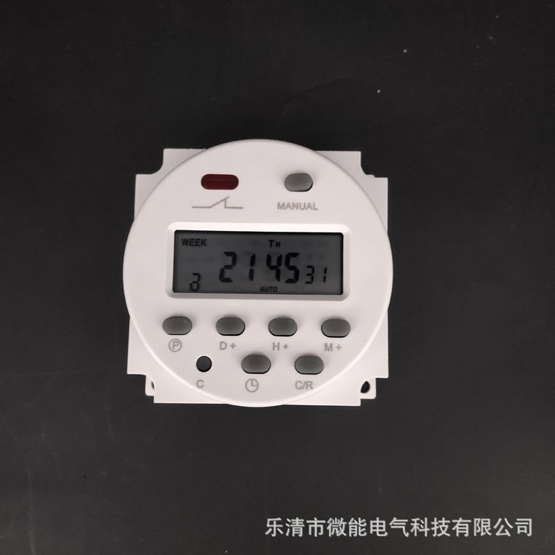 CN101A小型微电脑时控开关 定时开关12V220V16Atimer定时器YP109A