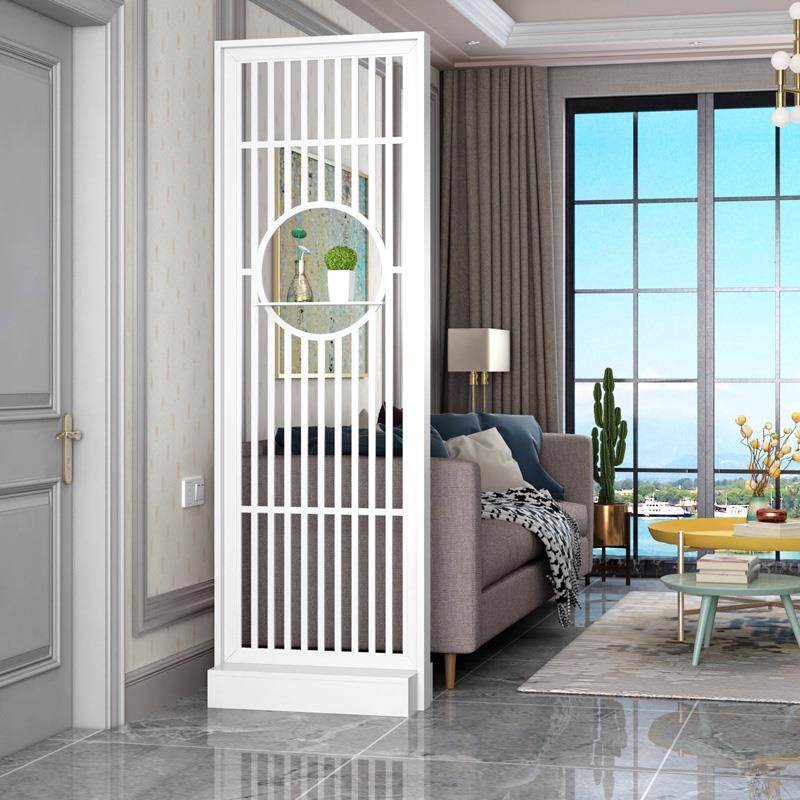 北欧现代简约屏风隔断进门客厅双面隔断间厅装饰柜玄关客厅置物架