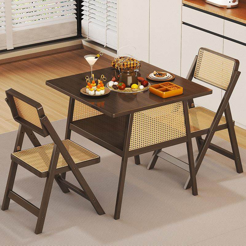 阳台茶桌椅组合围炉煮茶碳烤桌室内带电陶炉实木两用茶台火锅圆桌,住宅家具,庭院烤火炉,淘宝优惠券,粉丝福利购,淘宝优惠卷