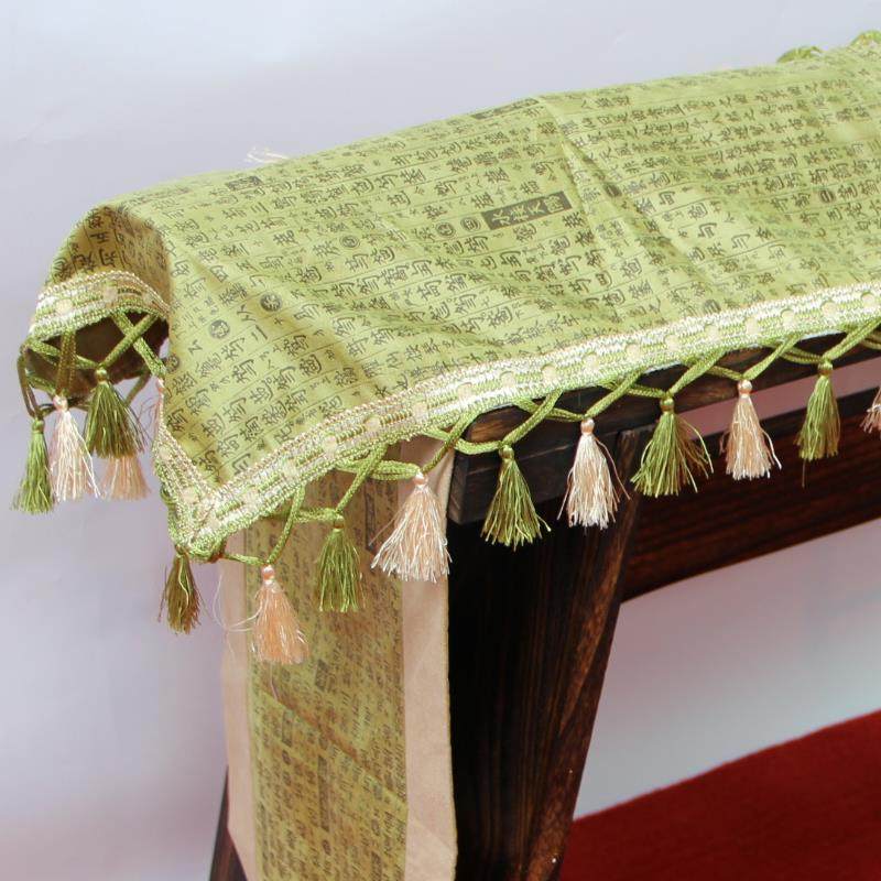 古琴桌旗布 古琴罩 整套 减字谱古琴防尘罩 麂皮绒古琴盖布