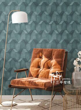 style 壁纸3Dttla现代几何 b背景墙壁画德国进口简约 eof极简轻奢